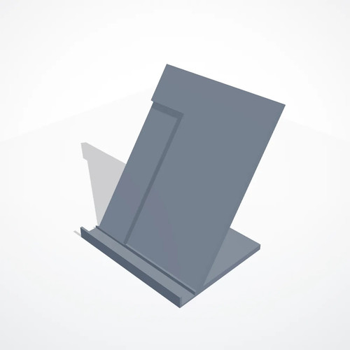 Supporto scrivania stampato - supporto,