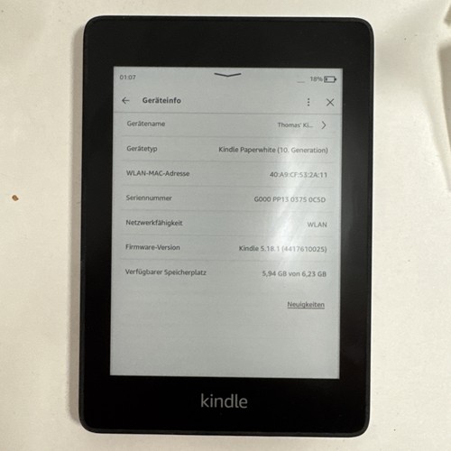 Amazon kindle paperwhite - amazon, 10